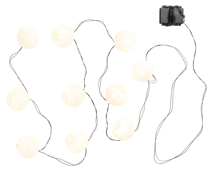 Lysslynge med 10 LED-pærer - Garden